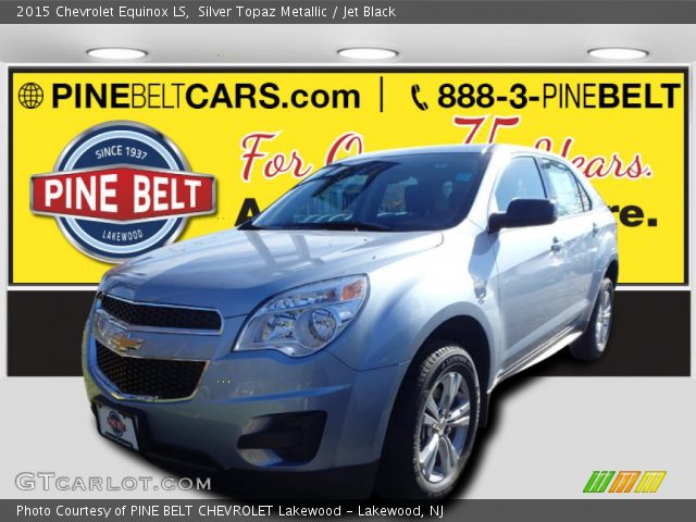 2015 Chevrolet Equinox LS in Silver Topaz Metallic