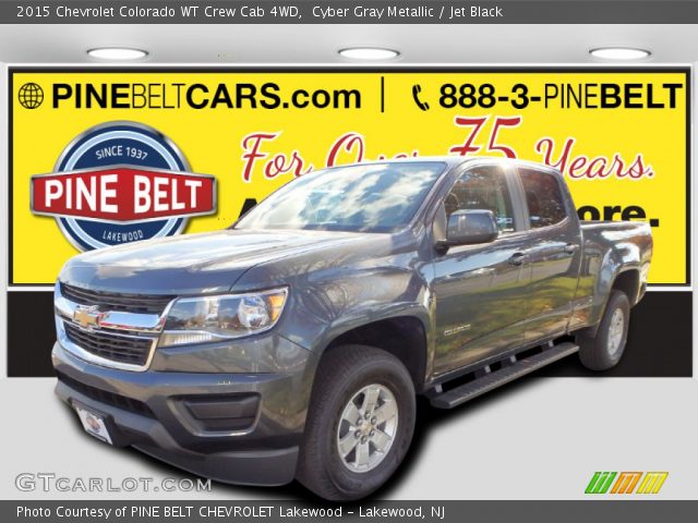 2015 Chevrolet Colorado WT Crew Cab 4WD in Cyber Gray Metallic