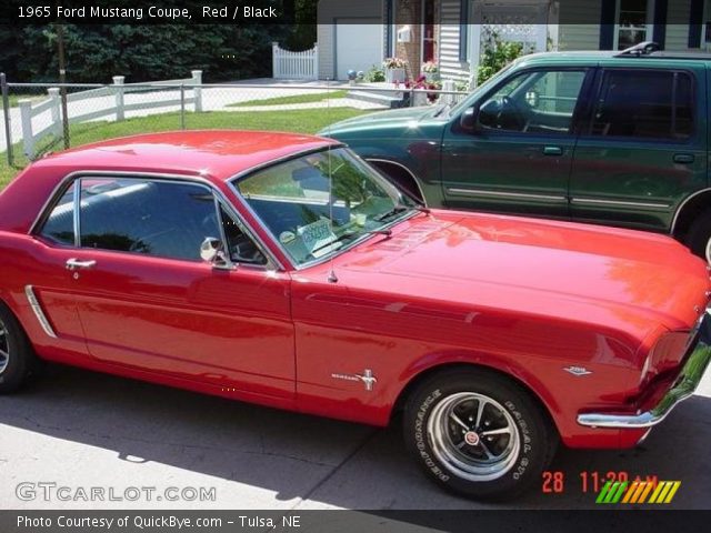 1965 Ford Mustang Coupe in Red