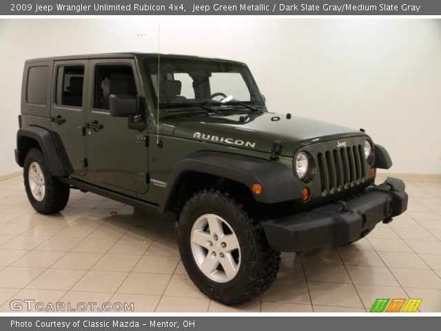 2009 Jeep Wrangler Unlimited Rubicon 4x4 in Jeep Green Metallic