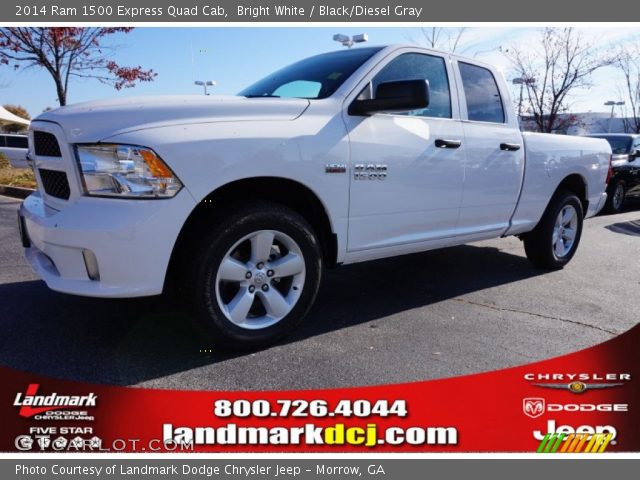 2014 Ram 1500 Express Quad Cab in Bright White