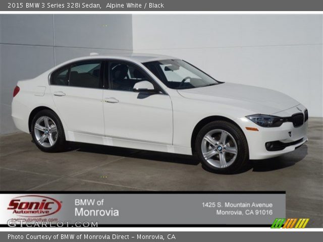 2015 BMW 3 Series 328i Sedan in Alpine White