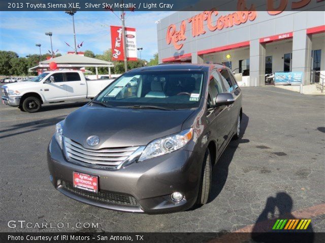2013 Toyota Sienna XLE in Silver Sky Metallic