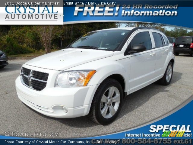 2011 Dodge Caliber Mainstreet in Bright White