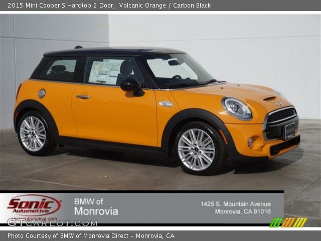 2015 Mini Cooper S Hardtop 2 Door in Volcanic Orange