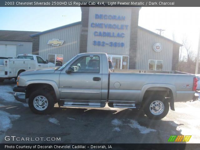 2003 Chevrolet Silverado 2500HD LS Regular Cab 4x4 in Light Pewter Metallic