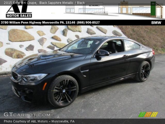 2015 BMW M4 Coupe in Black Sapphire Metallic