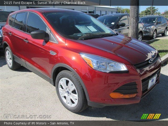2015 Ford Escape S in Sunset Metallic