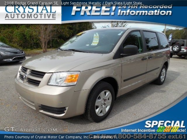 2008 Dodge Grand Caravan SE in Light Sandstone Metallic