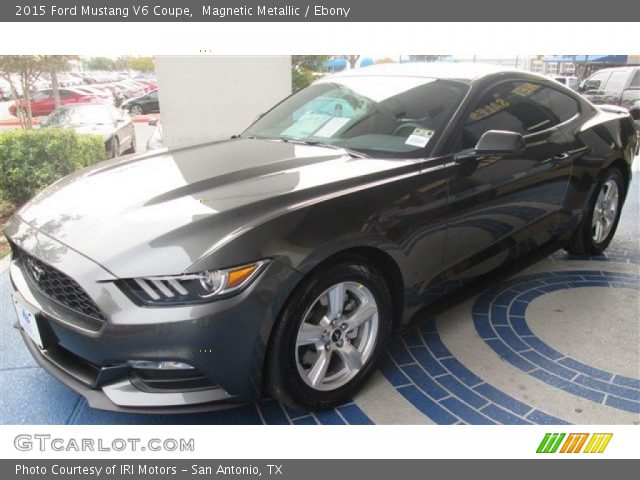 2015 Ford Mustang V6 Coupe in Magnetic Metallic