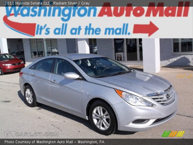 2011 Hyundai Sonata GLS in Radiant Silver