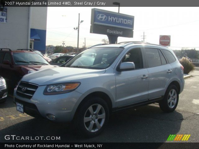 2007 Hyundai Santa Fe Limited 4WD in Steel Gray