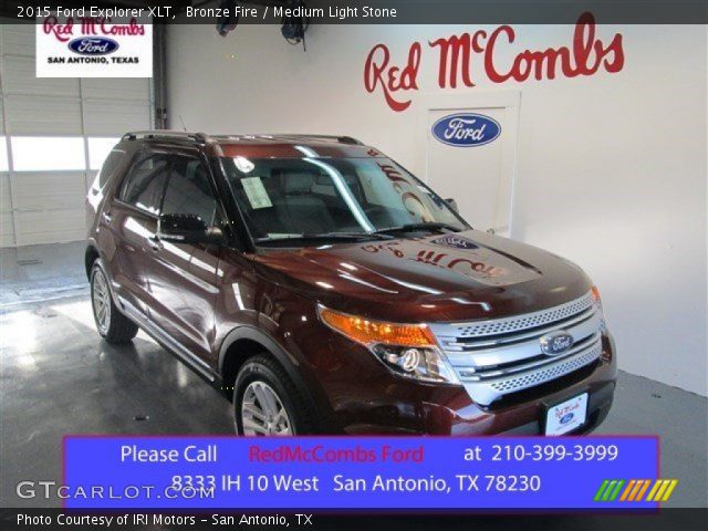 2015 Ford Explorer XLT in Bronze Fire