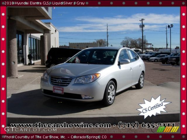 2010 Hyundai Elantra GLS in Liquid Silver