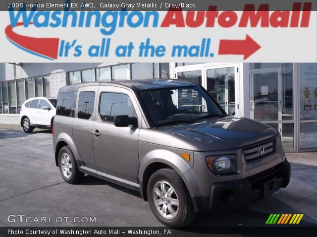 2008 Honda Element EX AWD in Galaxy Gray Metallic