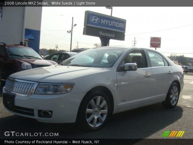 2008 Lincoln MKZ Sedan in White Suede