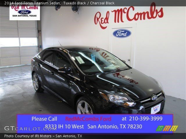 2014 Ford Focus Titanium Sedan in Tuxedo Black