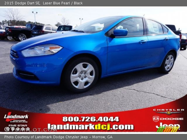 2015 Dodge Dart SE in Laser Blue Pearl