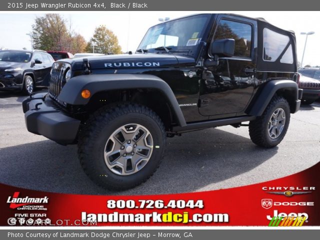 2015 Jeep Wrangler Rubicon 4x4 in Black
