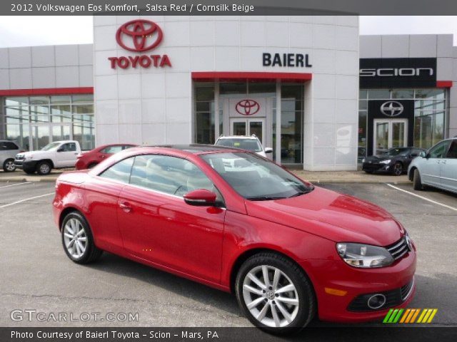 2012 Volkswagen Eos Komfort in Salsa Red