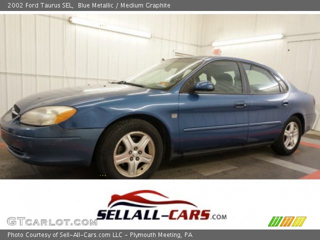 2002 Ford Taurus SEL in Blue Metallic