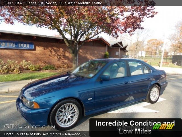 2002 BMW 5 Series 530i Sedan in Blue Water Metallic