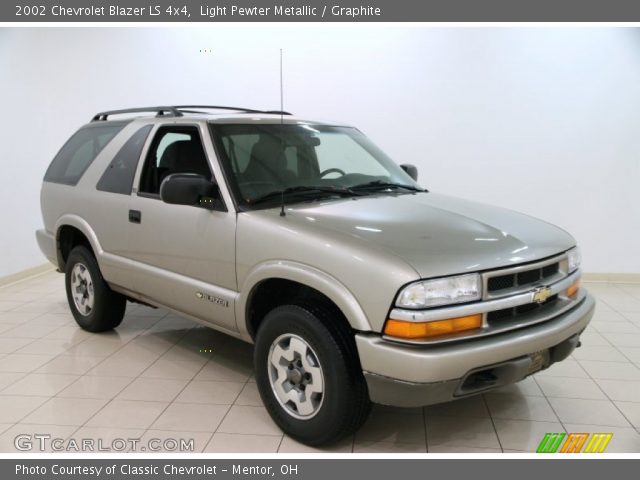 2002 Chevrolet Blazer LS 4x4 in Light Pewter Metallic