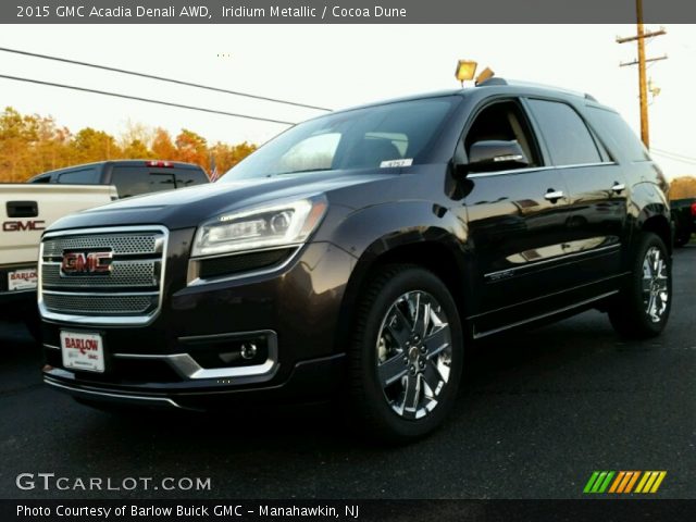 2015 GMC Acadia Denali AWD in Iridium Metallic