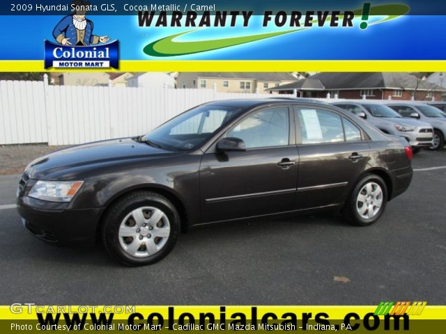 2009 Hyundai Sonata GLS in Cocoa Metallic