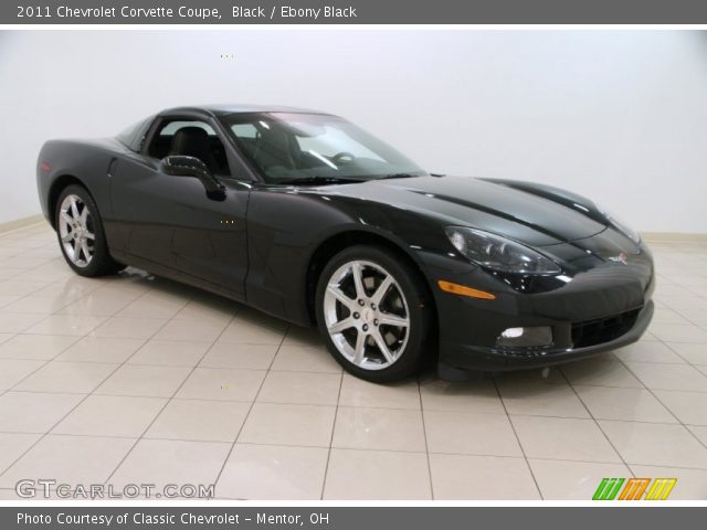 2011 Chevrolet Corvette Coupe in Black