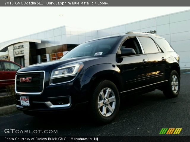 2015 GMC Acadia SLE in Dark Sapphire Blue Metallic