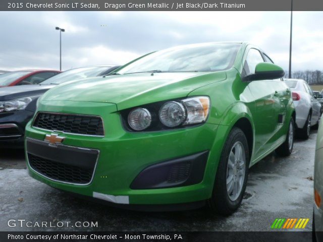 2015 Chevrolet Sonic LT Sedan in Dragon Green Metallic