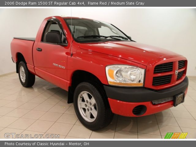 2006 Dodge Ram 1500 ST Regular Cab 4x4 in Flame Red