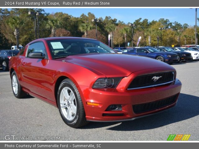 2014 Ford Mustang V6 Coupe in Ruby Red