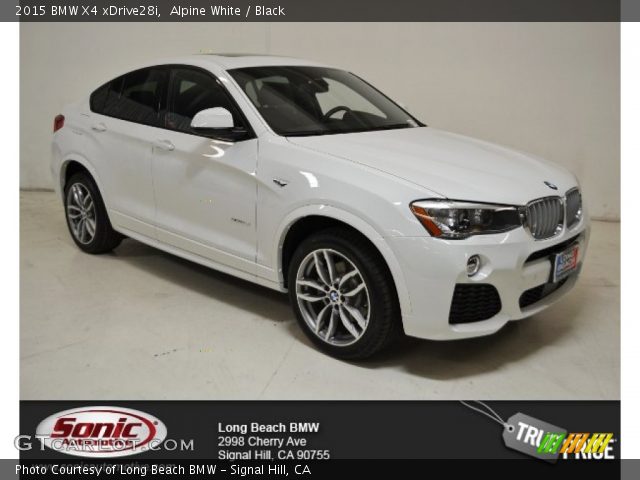 2015 BMW X4 xDrive28i in Alpine White