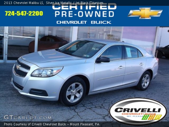 2013 Chevrolet Malibu LS in Silver Ice Metallic