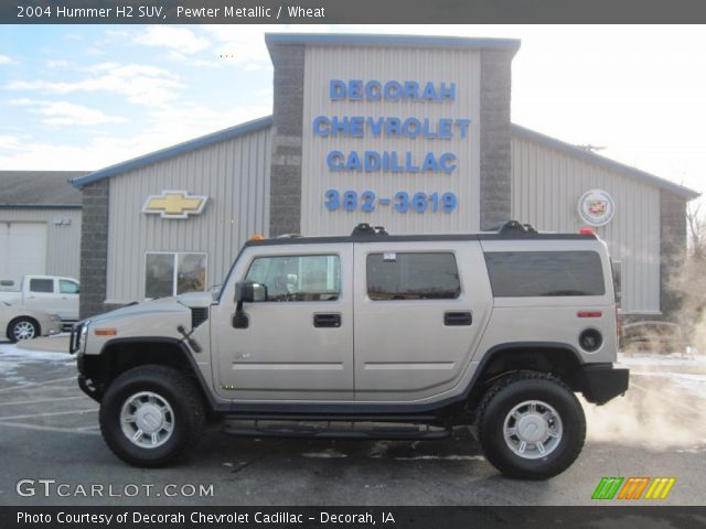 2004 Hummer H2 SUV in Pewter Metallic