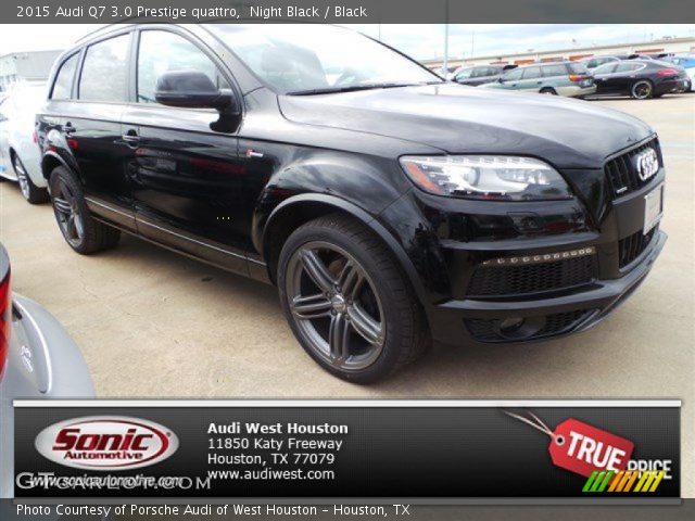 2015 Audi Q7 3.0 Prestige quattro in Night Black