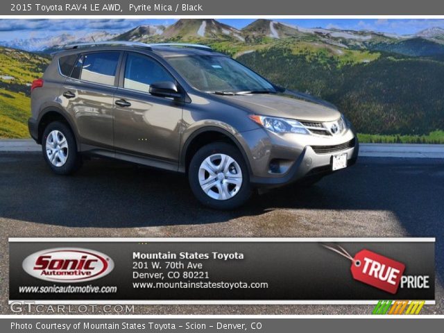 2015 Toyota RAV4 LE AWD in Pyrite Mica