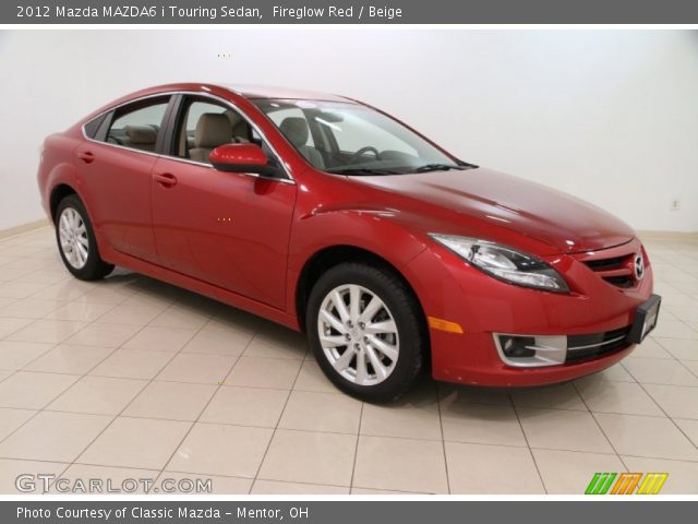 2012 Mazda MAZDA6 i Touring Sedan in Fireglow Red
