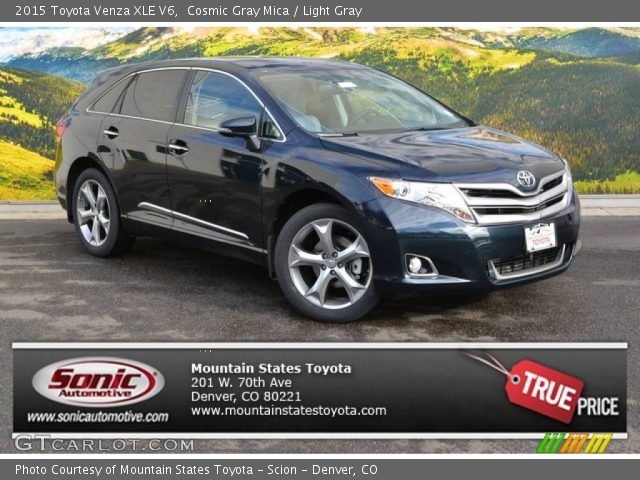 2015 Toyota Venza XLE V6 in Cosmic Gray Mica