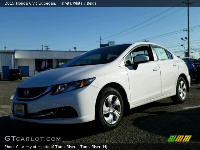 2015 Honda Civic LX Sedan in Taffeta White