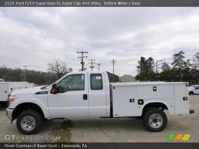 2015 Ford F250 Super Duty XL Super Cab 4x4 Utility in Oxford White