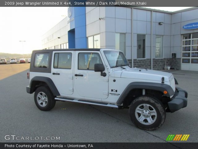 2009 Jeep Wrangler Unlimited X 4x4 in Stone White