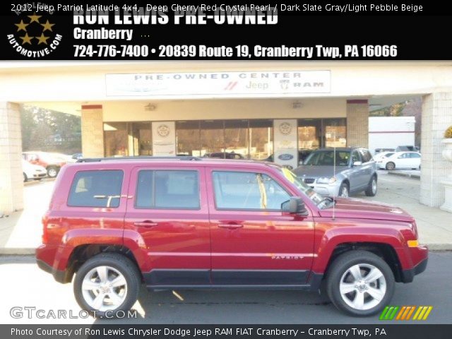 2012 Jeep Patriot Latitude 4x4 in Deep Cherry Red Crystal Pearl