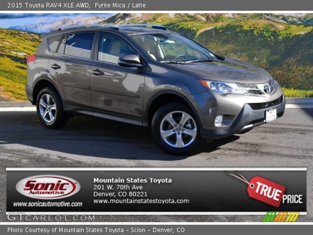 2015 Toyota RAV4 XLE AWD in Pyrite Mica