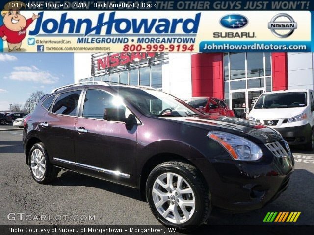 2013 Nissan Rogue SL AWD in Black Amethyst