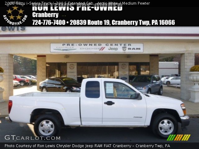 2008 Isuzu i-Series Truck i-290 S Extended Cab in Arctic White