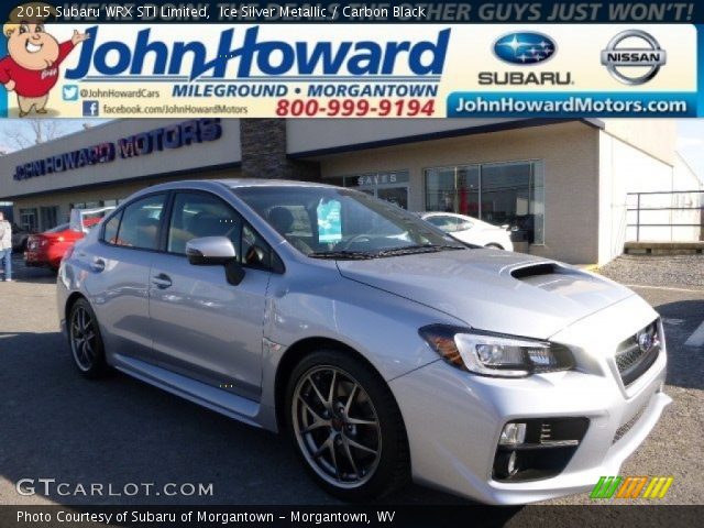 2015 Subaru WRX STI Limited in Ice Silver Metallic