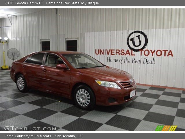 2010 Toyota Camry LE in Barcelona Red Metallic